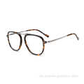 Beliebter schwarzer Farbrahmen hochwertiges Material Full Rand Brille